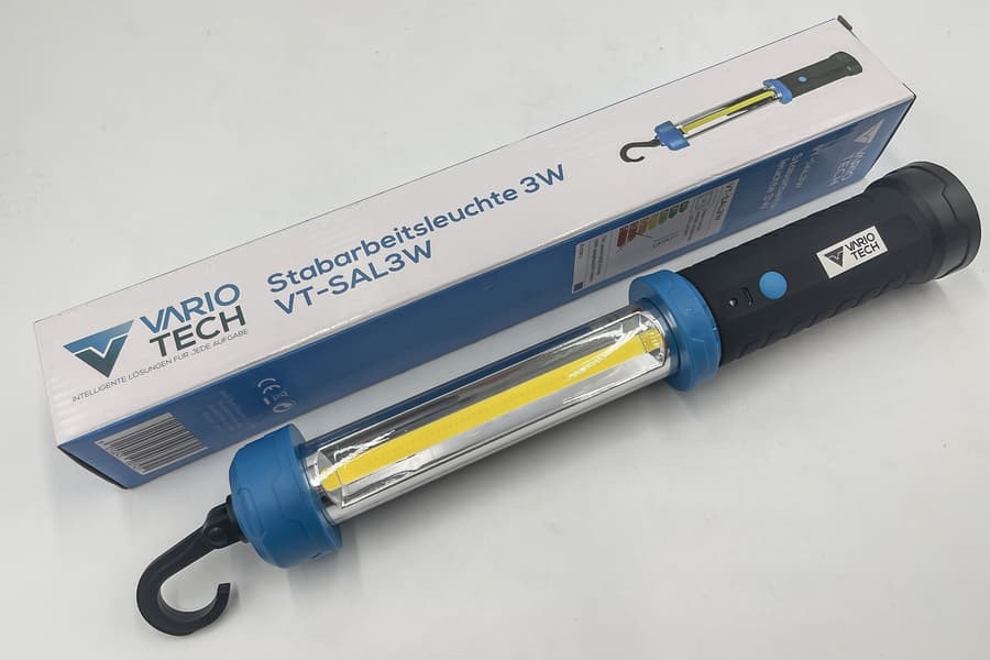 Akku LED Stabarbeitsleuchte Vario Tech VT-SAL3W